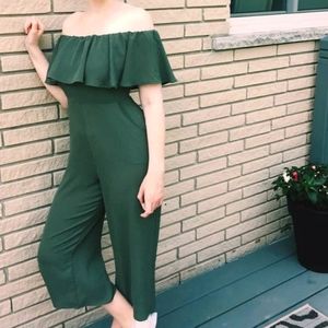 Off shoulder jumpsuit
